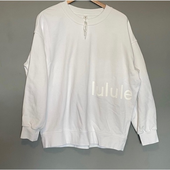 lululemon athletica Tops - Lululemon Perfectly Oversized Graphic Crew